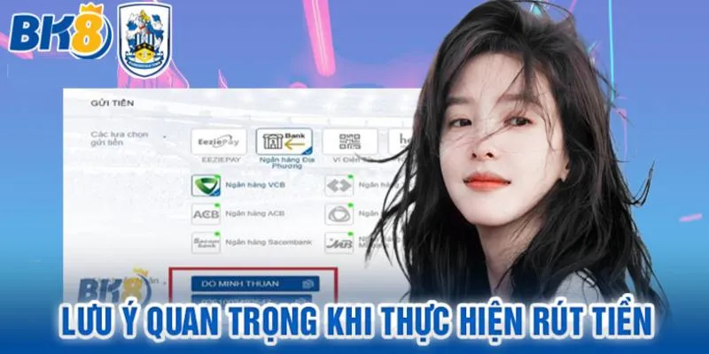 Liên hệ với tư vấn viên khi rút tiền BK8 không thành công